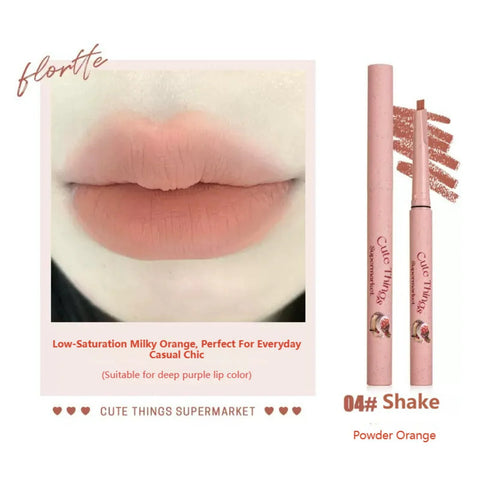 Flortte I Am Super Beauty Lip Pencil #04 Shake 0.7G
