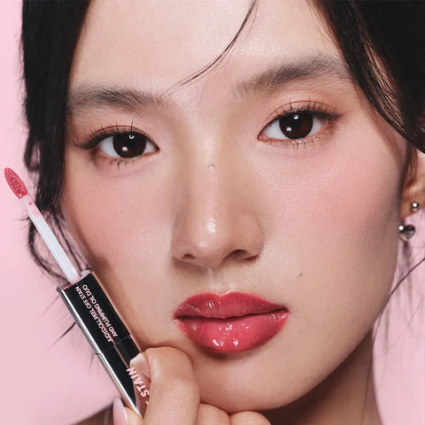 Judydoll Peel Off Stain & Plumping Oil Duo - #01 Rosy Pearl