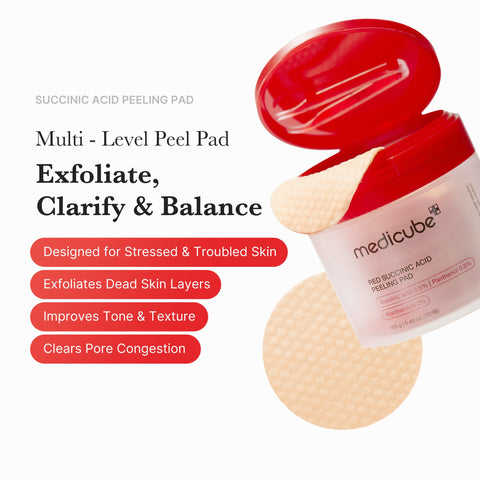 Medicube Red Succinic Acid Peeling Pad (70 pads)