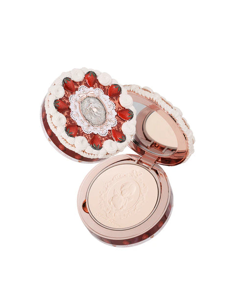Flower Knows Strawberry Hill Pressed Powder #02 Ivory Beige 9.5G