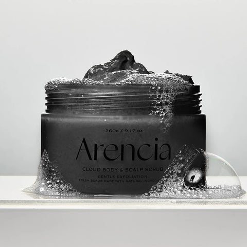 Arencia Fresh Cloud Body & Scalp Scrub Black Tea & Yuzu 260g