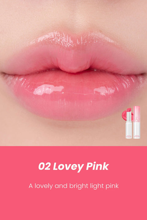rom&nd Glasting Melting Balm #02 Lovely Pink 3.5G