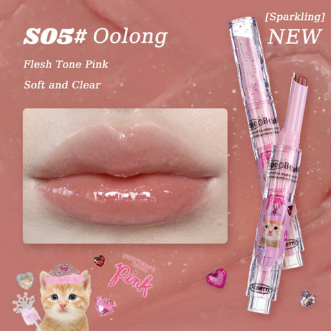 Flortte I Am Super Beauty Jelly Heart Lipstick #S05 Oolong