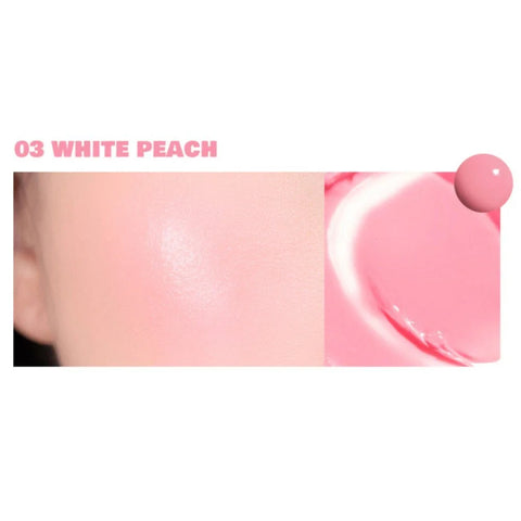 rom&nd Juicy Roll Cheek #03 White Peach 30G