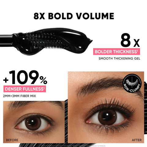 Judydoll No-Drooping Volume Mascara - Black