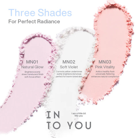 INTO YOU Mini Pressed Powder #MN01 Natural Soft White 3.5G