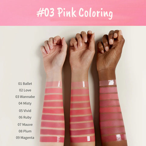 Dasique Mood Painting Lip&Cheek Palette #03 Pink Coloring 6G
