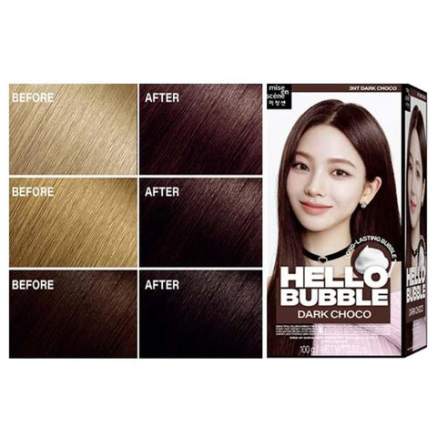 Mise En Scene Hello Bubble Hair Colour 3NT Dark Choco 100g