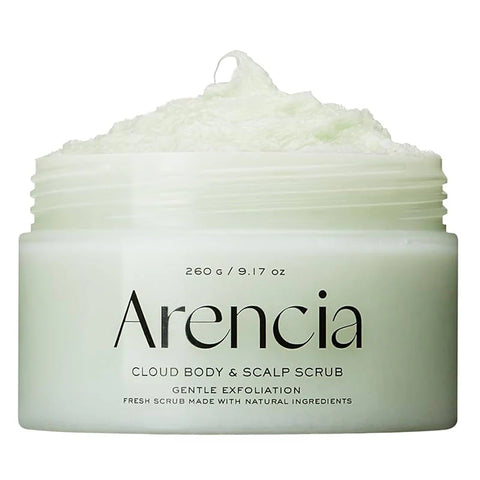 Arencia Fresh Cloud Body & Scalp Scrub Geranium & Primrose 260g