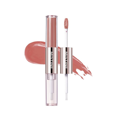 Mistine Tipsy Lock Lip Duo #D06 Coco Martini 3G
