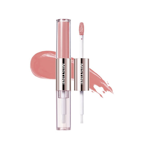 Mistine Tipsy Lock Lip Duo #D01 Sakura Gin Fizz 3G