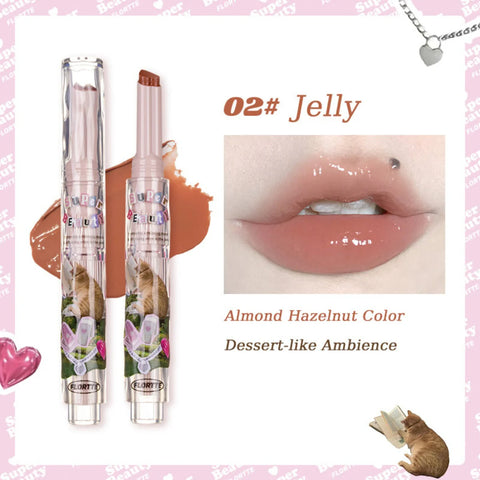 Flortte I Am Super Beauty Jelly Heart Lipstick #02 Jelly