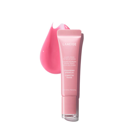 LANEIGE Glaze Craze Tinted Lip Serum Strawberry Sprinkles 12g