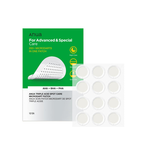 Anua Triple Acid Spot Care Microdart Patch (12ea)