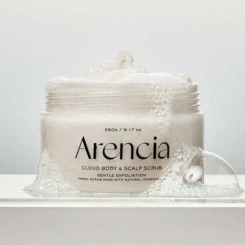Arencia Fresh Cloud Body & Scalp Scrub White Tea and Neroli 260g