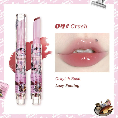 Flortte I Am Super Beauty Jelly Heart Lipstick #04 Crush