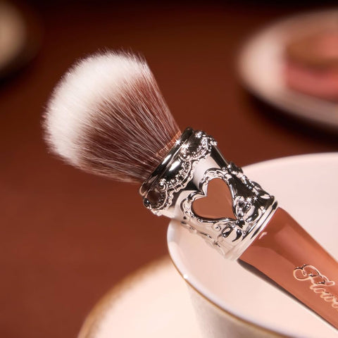 Flower Knows The Sweetie Bear Rounded Blush Brush Chocolate