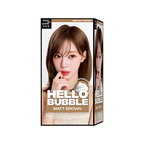 Mise En Scene New Hello Bubble Hair Colour 8MB Matt Brown 100g