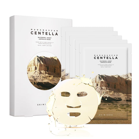 SKIN1004 Madagascar Centella Water Gel Sheet Ampoule Mask (5Pc)