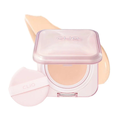 Clio Kill Cover Mesh Glow Essential Cushion #19N Porcelain (15G + 15G Refill)