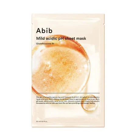 Abib Mild Acidic pH Sheet Mask Glutathiosome Fit (1Pc)