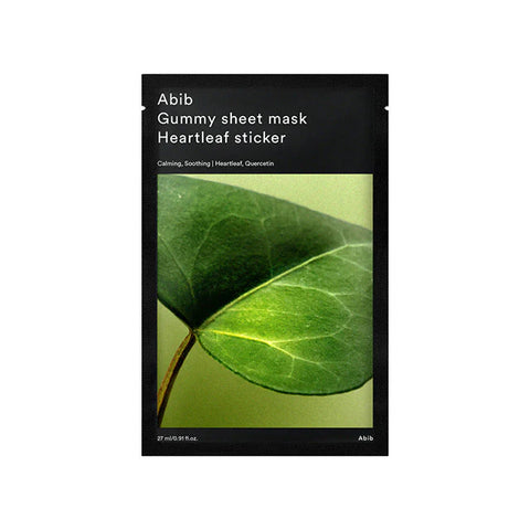 Abib Gummy Sheet Mask Heartleaf Sticker (1Pc)
