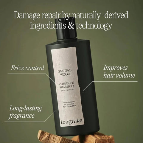 LONGTAKE Shampoo Sandalwood/Black Tea 300ml