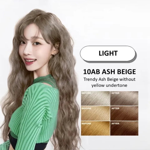 Mise En Scene Hello Bubble Hair Colour 10AB Ash Beige 100g