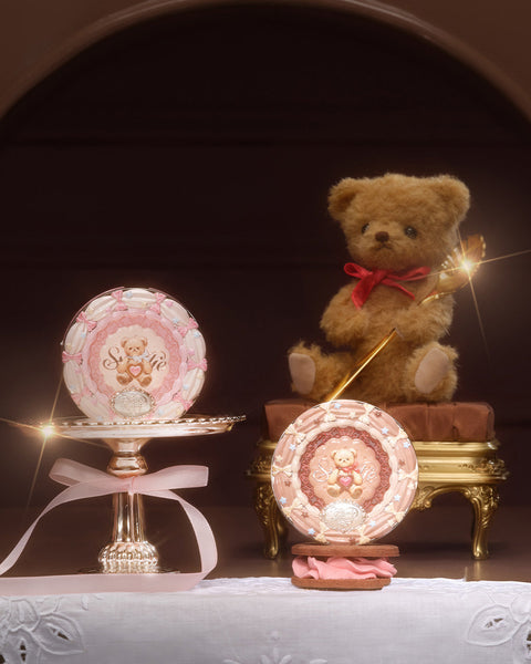 Flower Knows The Sweetie Bear 4-Color Concealer Palette - 02 Creamy Nama