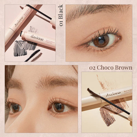 Dasique Mood Up Mascara Long & Curl #02 Choco Brown 7.5G