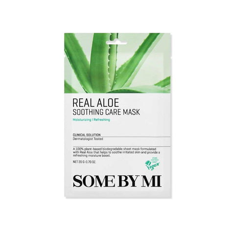 SOME BY MI Real Aloe Soothing Care Mask (1Pc)
