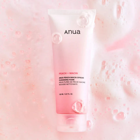 Anua Peach Niacin Spread Cleansing Foam 150ml