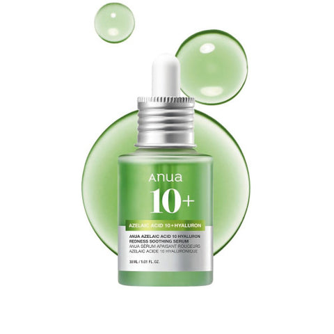 ANUA Azelaic Acid 10 Hyaluron Redness Soothing Serum 30ml