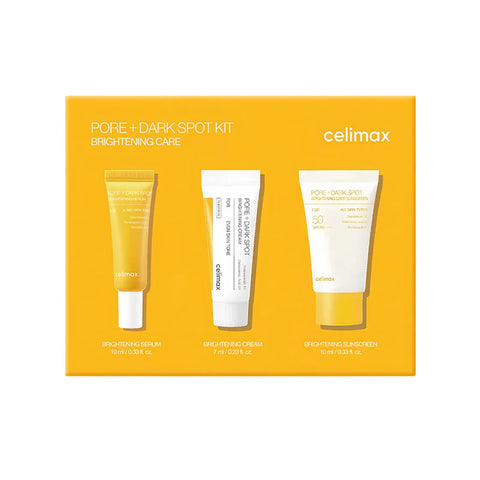 Celimax Pore + Dark Spot Brightening Kit (3 Pieces Kit)