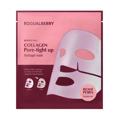 EQQUALBERRY Collagen Pore-tight up Hydrogel Mask (1Pc)