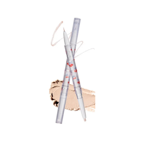 Flortte Nice to Meet Chu Baby Double Header Eyeliner #G01 Baby (0.35G+0.2G)