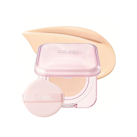 Clio Kill Cover Mesh Glow Essential Cushion #23N Ginger (15G + 15G Refill)