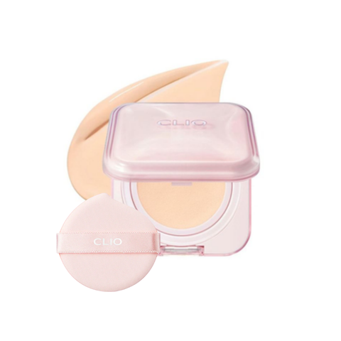 Clio Kill Cover Mesh Glow Essential Cushion #21N Linen (15G + 15G Refill)
