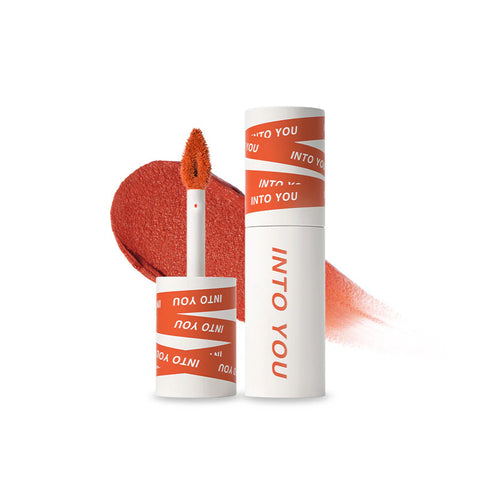INTO YOU Shero Super Matte Lip & Cheek Mud #EM06 Roast Orange 2G