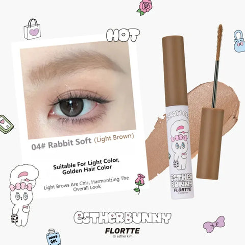 Flortte Esther Bunny Eyebrow Tint #04 Rabbit Soft 4.5G