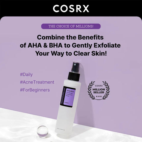 COSRX Aha/Bha Clarifying Treatment Toner 100ML