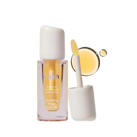 LAKA Soothing Vegan Lip Oil #Nourishing Yellow 4.5G
