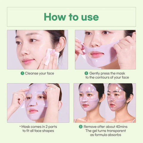 Luvum Calming Repair Cica Gel Mask 1pc