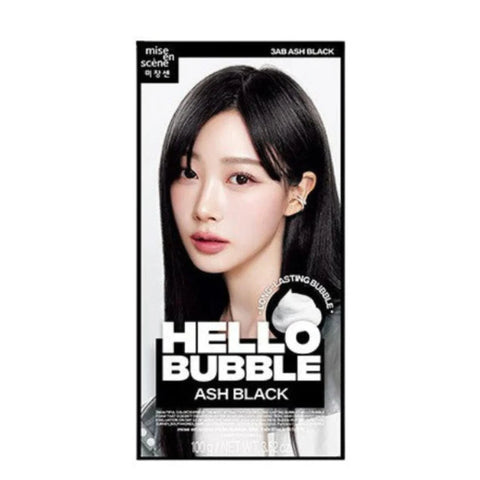 Mise En Scene Hello Bubble Hair Colour 3AB Ash Black 100g