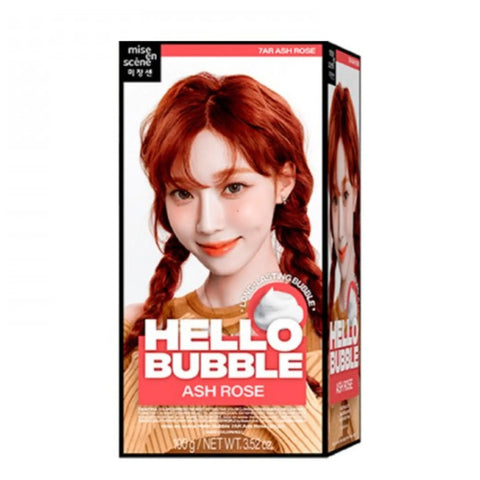 Mise En Scene New Hello Bubble Hair Colour 7AR Ash Rose 100g