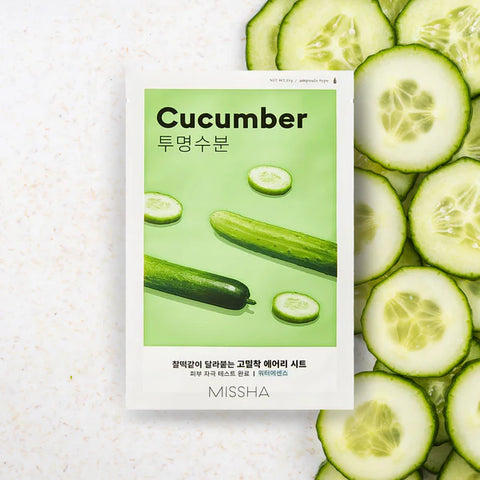 Missha Airy Fit Sheet Mask Cucumber (1Pc)