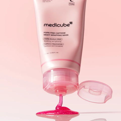Medicube PDRN Pink Caffeine Night Wrapping Mask 75ml