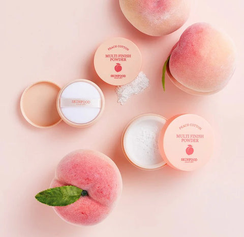 Skinfood Peach Cotton Multi Finish Powder Large 15G