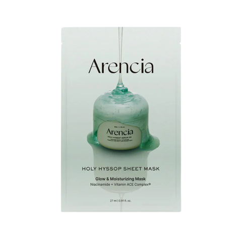 Arencia Holy Hyssop Sheet Mask (1Pc)