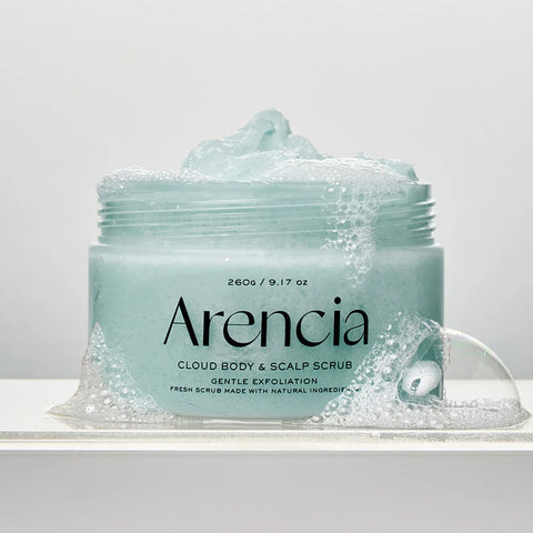 Arencia Fresh Cloud Body Scrub French Mint & Lily 260g